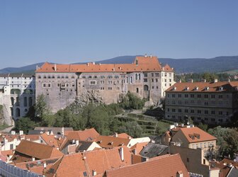 01_View Image 'The Northern facade of Horni Hrad at Ceský Krumlov State Castle'